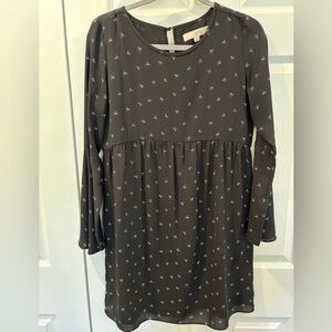 Loft Half Moons Flowy Dress